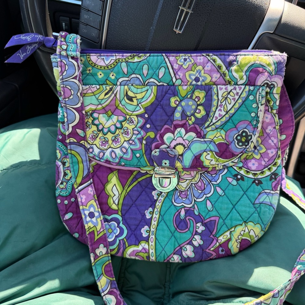 Vera Bradley Multicolor Paisley Crossbody Bag